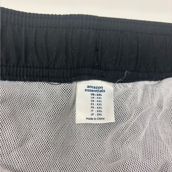 Amazon Essentials Men’s Swim Trunks XXL | Classic Black - Picture 3 of 5